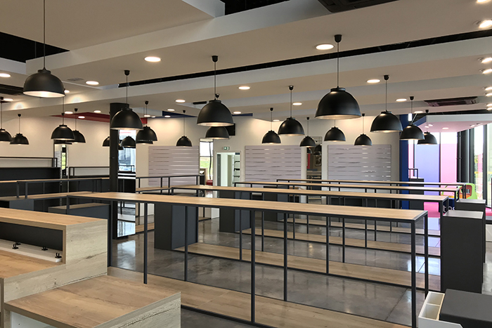 amenagement point de vente vendee