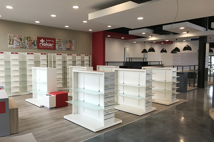 amenagement point de vente magasin chaussure